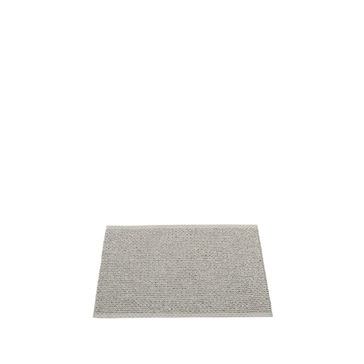 Svea baderomsmatte - warm grey/granit metallic, 70x50 cm - Pappelina