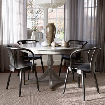 Svea løper - Granit/black metallic-70x90 cm - Pappelina