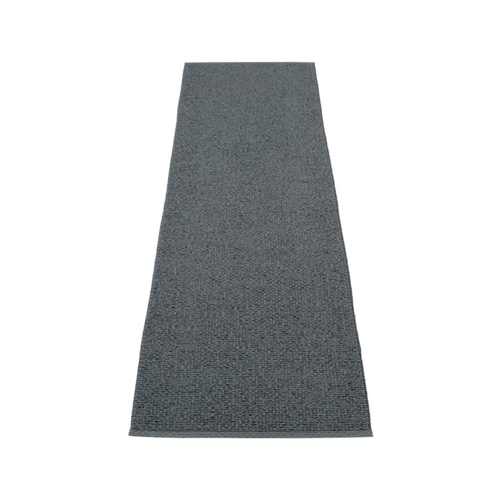 Svea løper - Granit/black metallic-70x90 cm - Pappelina