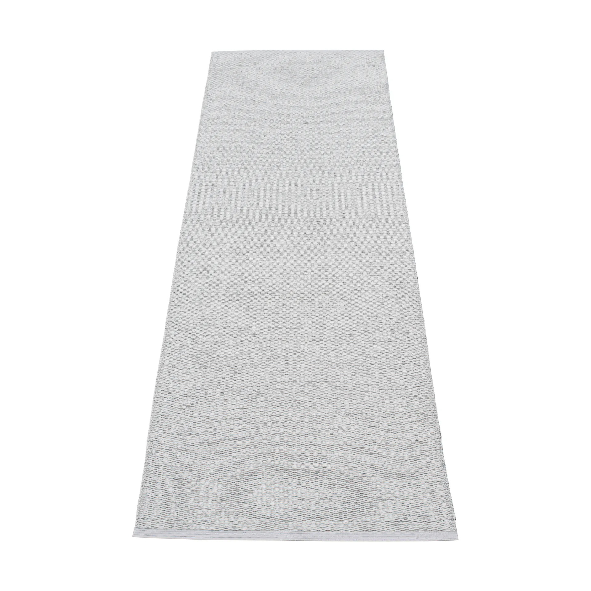 Svea løper grey metallic/light grey, 70x240 cm Pappelina
