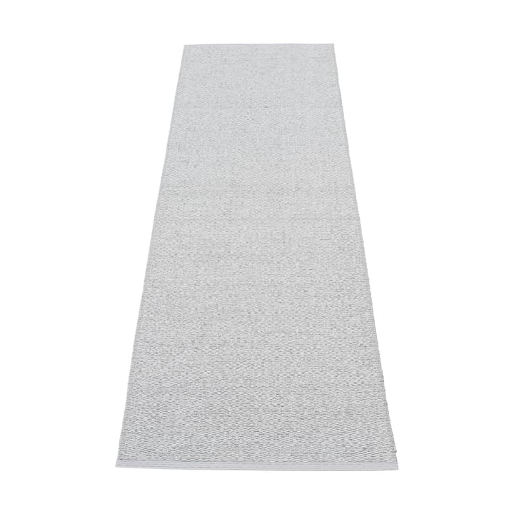 Svea løper grey metallic/light grey - 70x240 cm - Pappelina