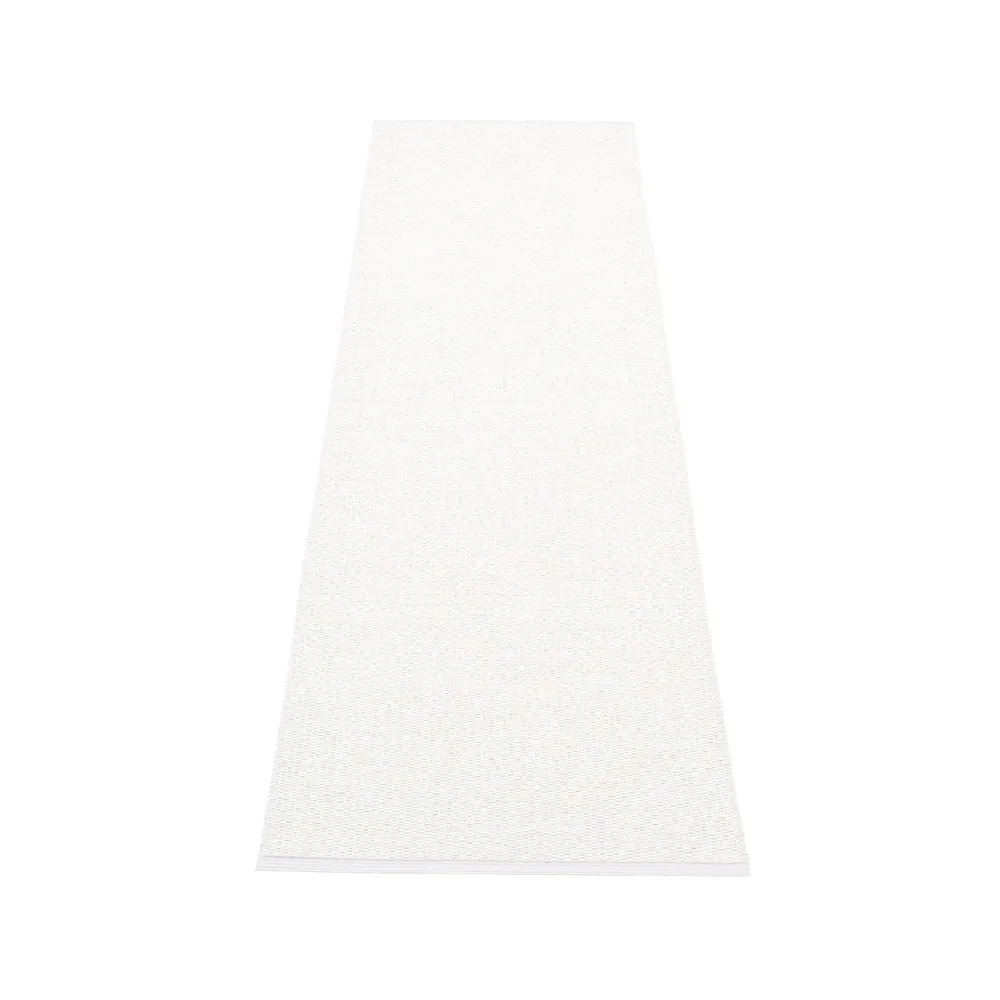 Svea løper white metallic/white, 70x320 cm Pappelina