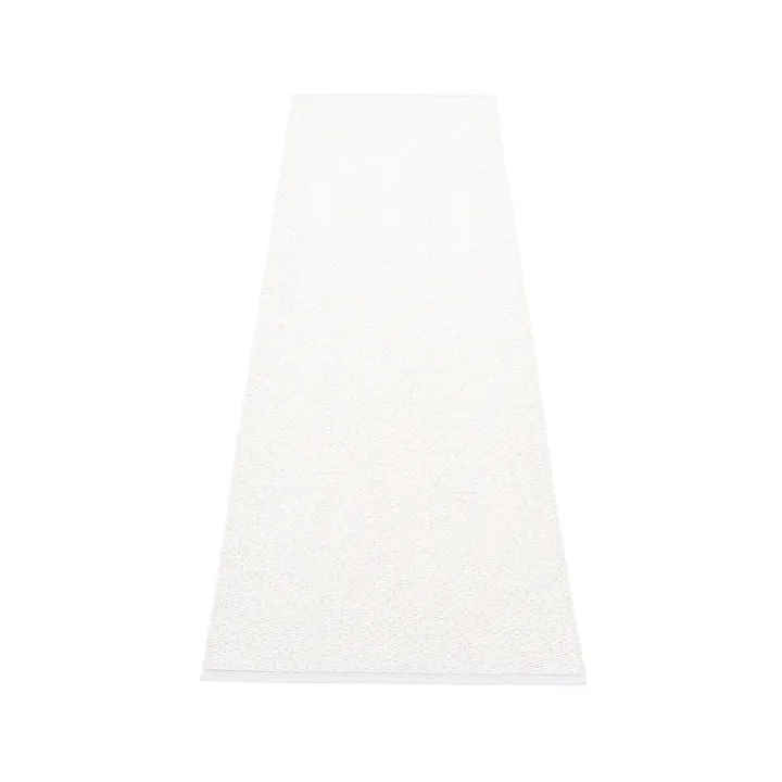Svea løper white metallic/white - 70x320 cm - Pappelina