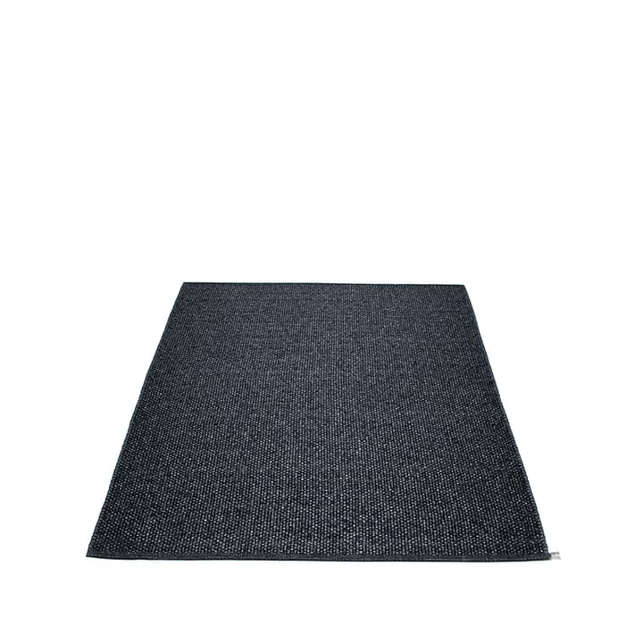 Svea teppe - black metallic/svart, 230x320 cm - Pappelina