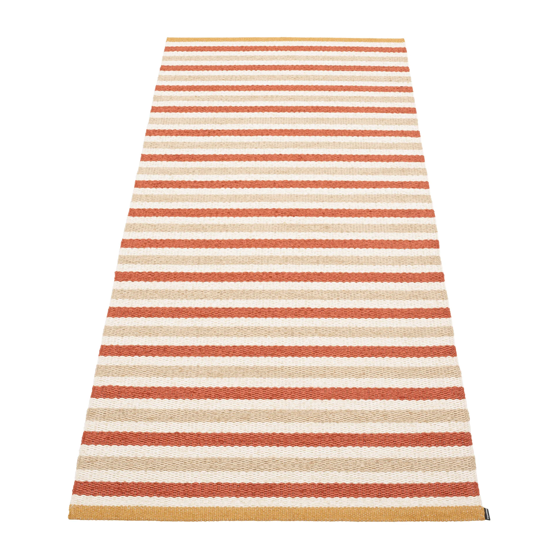 Teo løper, Brick-beige, 85x200 cm Pappelina