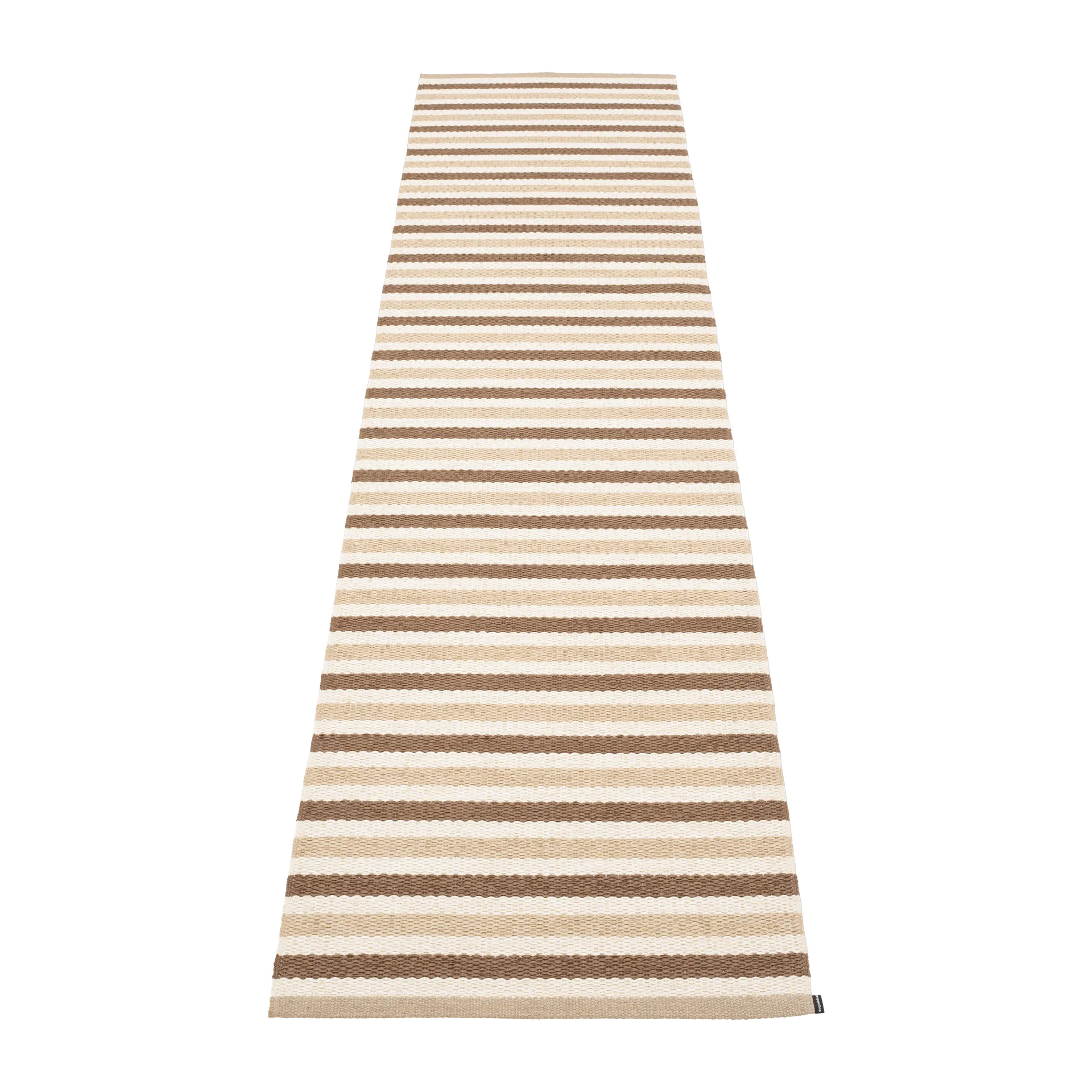 Teo løper, Brown-beige, 70x300 cm Pappelina