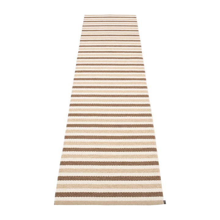 Teo løper - Brown-beige, 70x300 cm - Pappelina