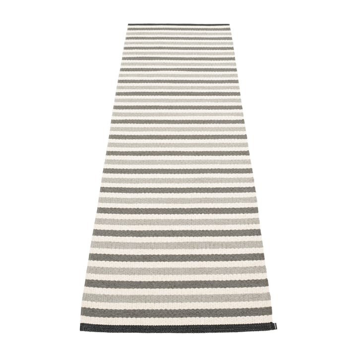 Teo løper - Warm Grey-charcoal, 70x240 cm - Pappelina
