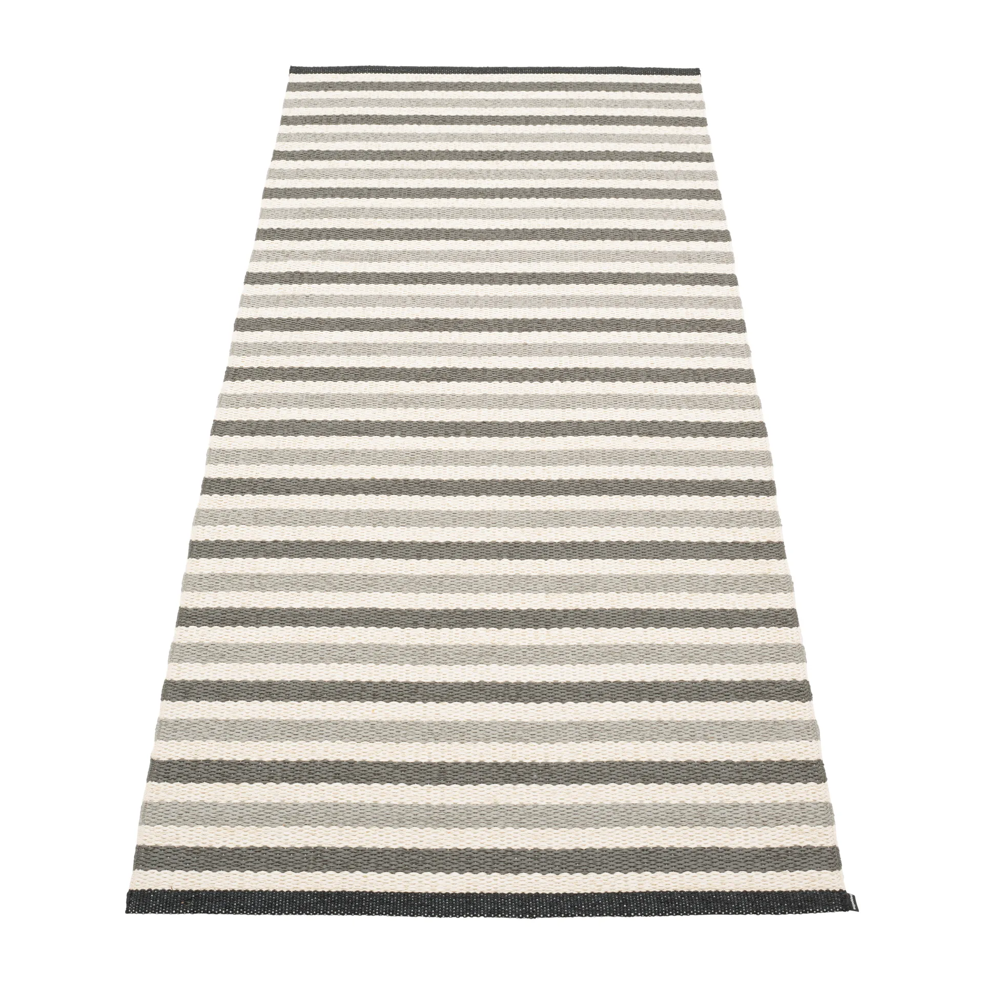 Teo løper, Warm Grey-charcoal, 85x200 cm Pappelina