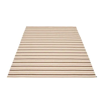 Teo teppe - Brun-beige, 140x200 cm - Pappelina