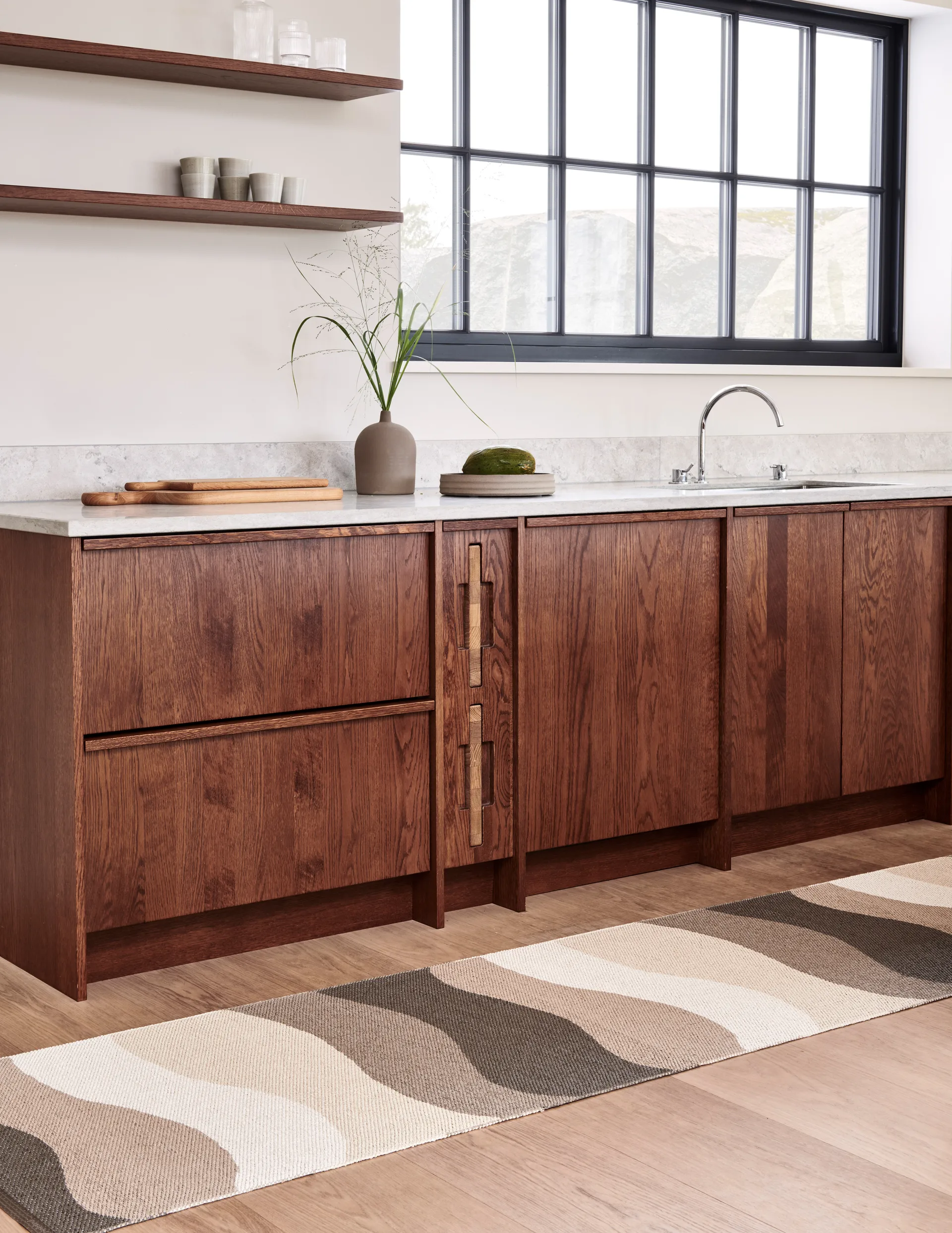 Urvi løper, Earth, 70x300 cm Pappelina