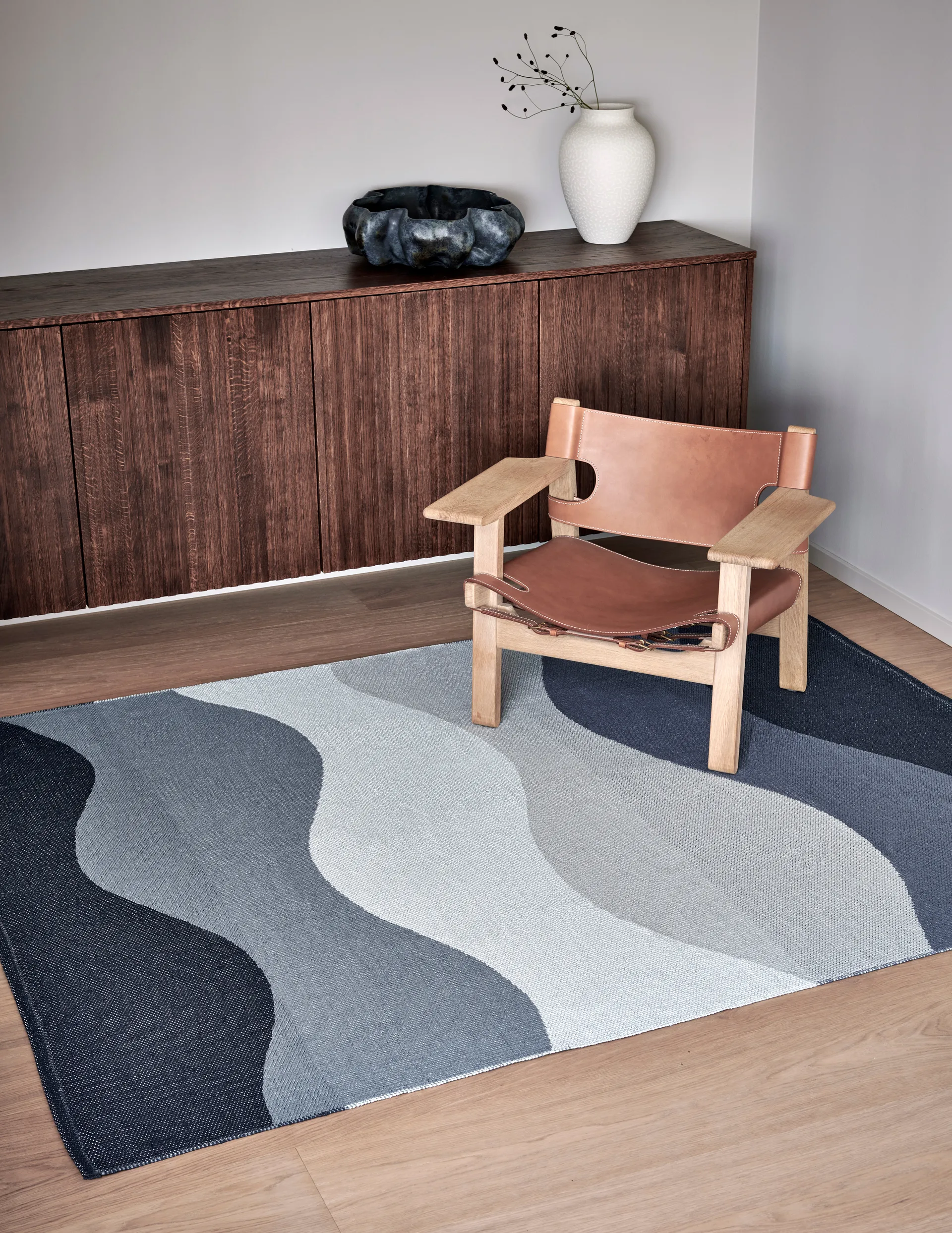 Urvi løper, Water, 70x100 cm Pappelina