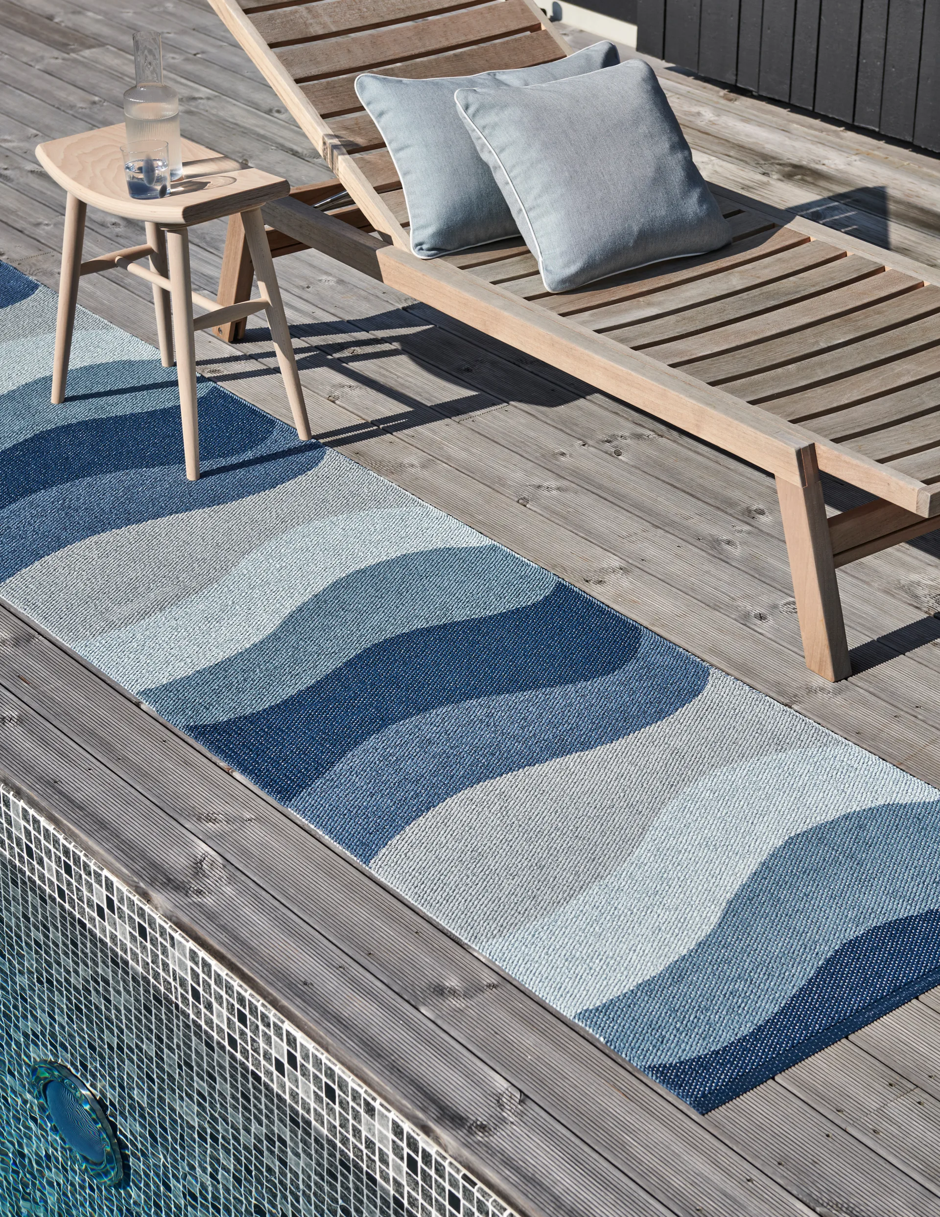 Urvi løper, Water, 70x200 cm Pappelina