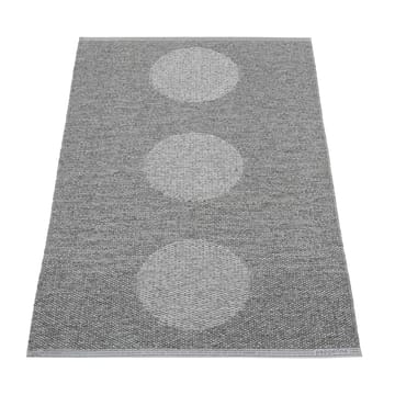 Vera 2.0 plastmatte grey-granit metallic - 70x120 cm - Pappelina