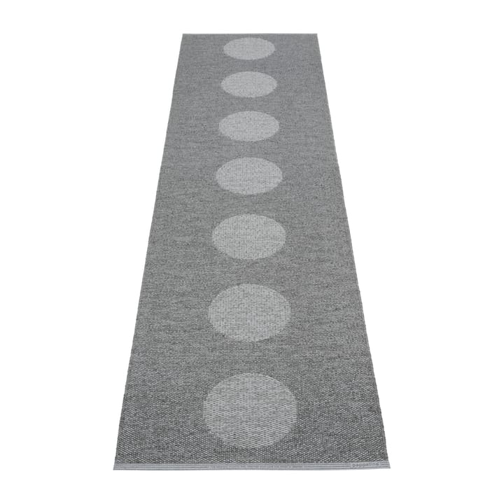 Vera 2.0 plastmatte grey-granit metallic, 70x280 cm Pappelina