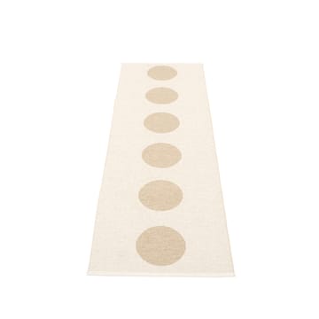 Vera løper - beige/vanilje, 70x225 cm - Pappelina