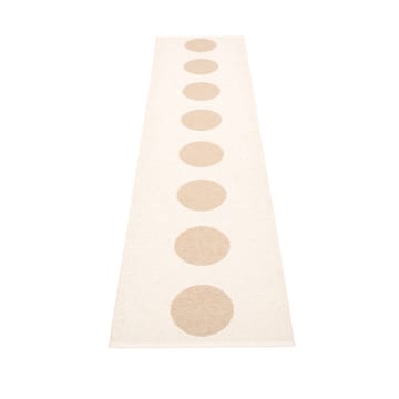 Vera løper - beige/vanilje, 70x300 cm - Pappelina