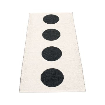 Vera løper black/vanilla - 70x150 cm - Pappelina