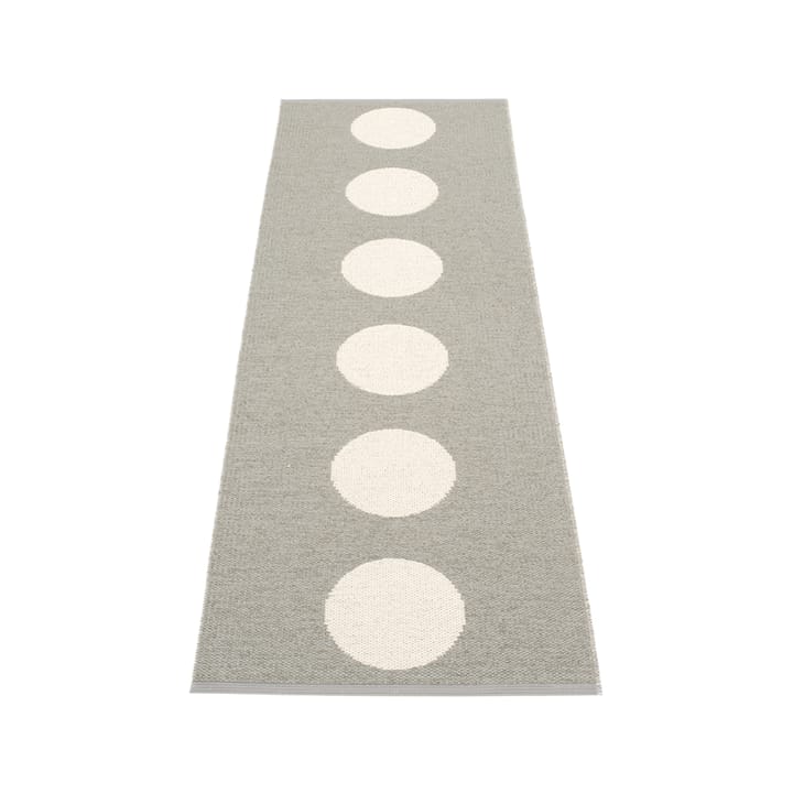 Vera løper warm grey/vanilla - 70x225 cm - Pappelina