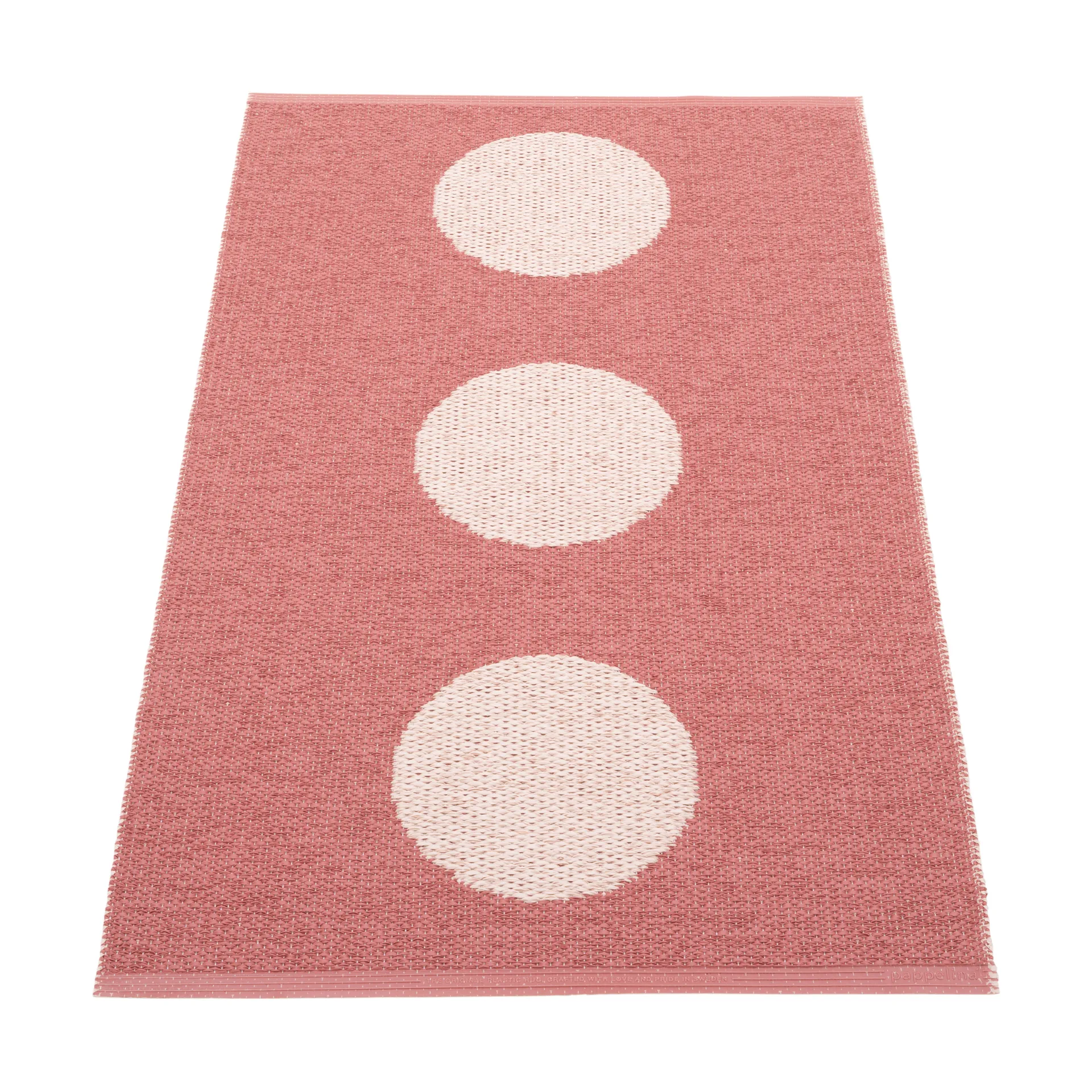 Vera Pop teppe, Blush-pearl pink 120x70 cm Pappelina