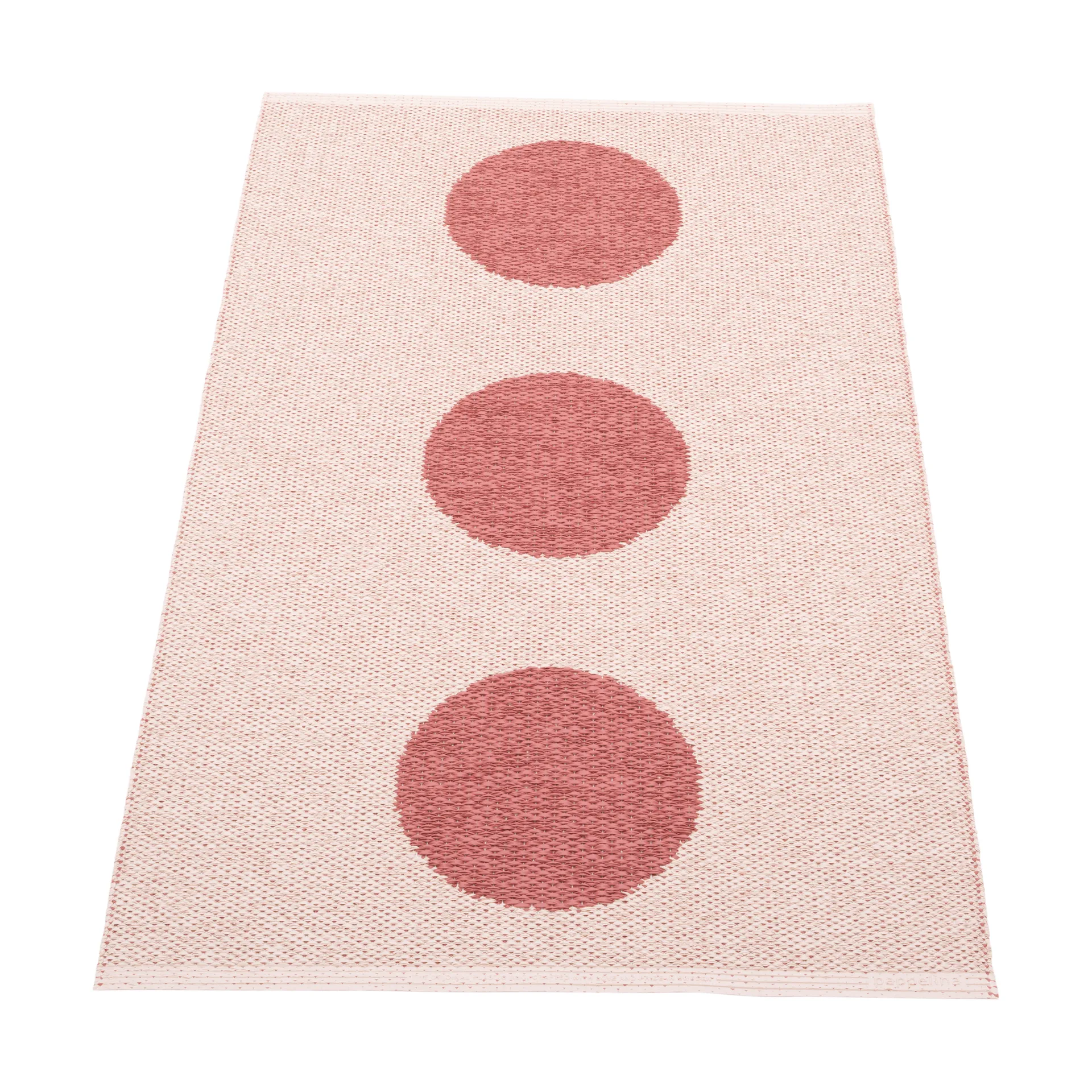 Vera Pop teppe, Blush-pearl pink 120x70 cm Pappelina