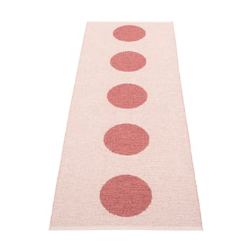 Vera Pop teppe - Blush-pearl pink 200x70 cm - Pappelina