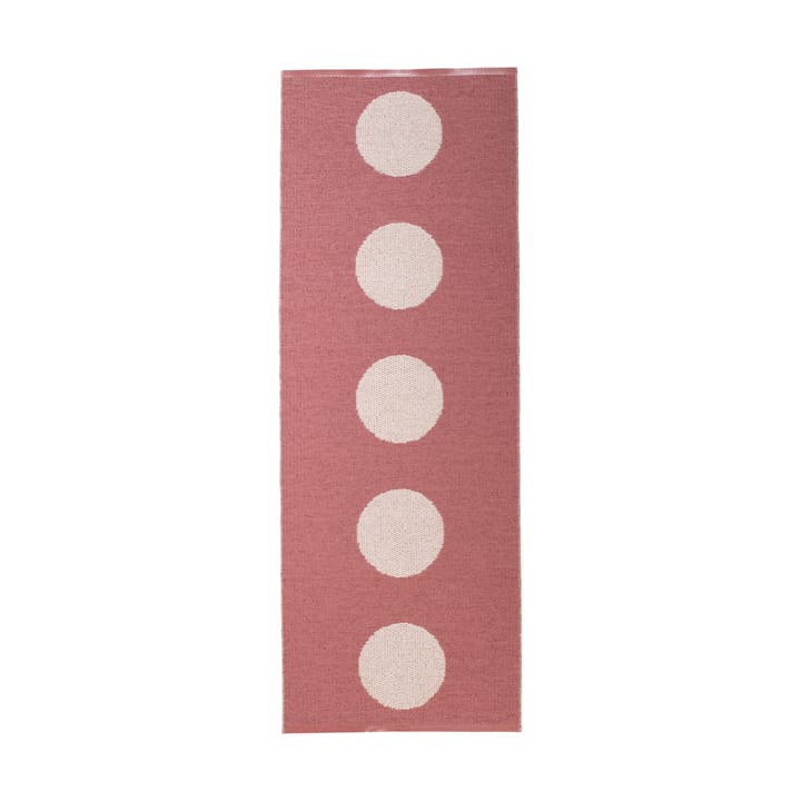 Vera Pop teppe, Blush-pearl pink 200x70 cm Pappelina