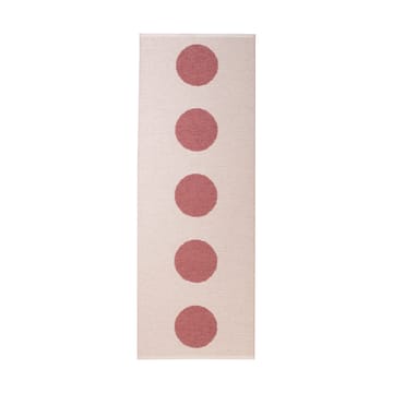 Vera Pop teppe - Blush-pearl pink 200x70 cm - Pappelina