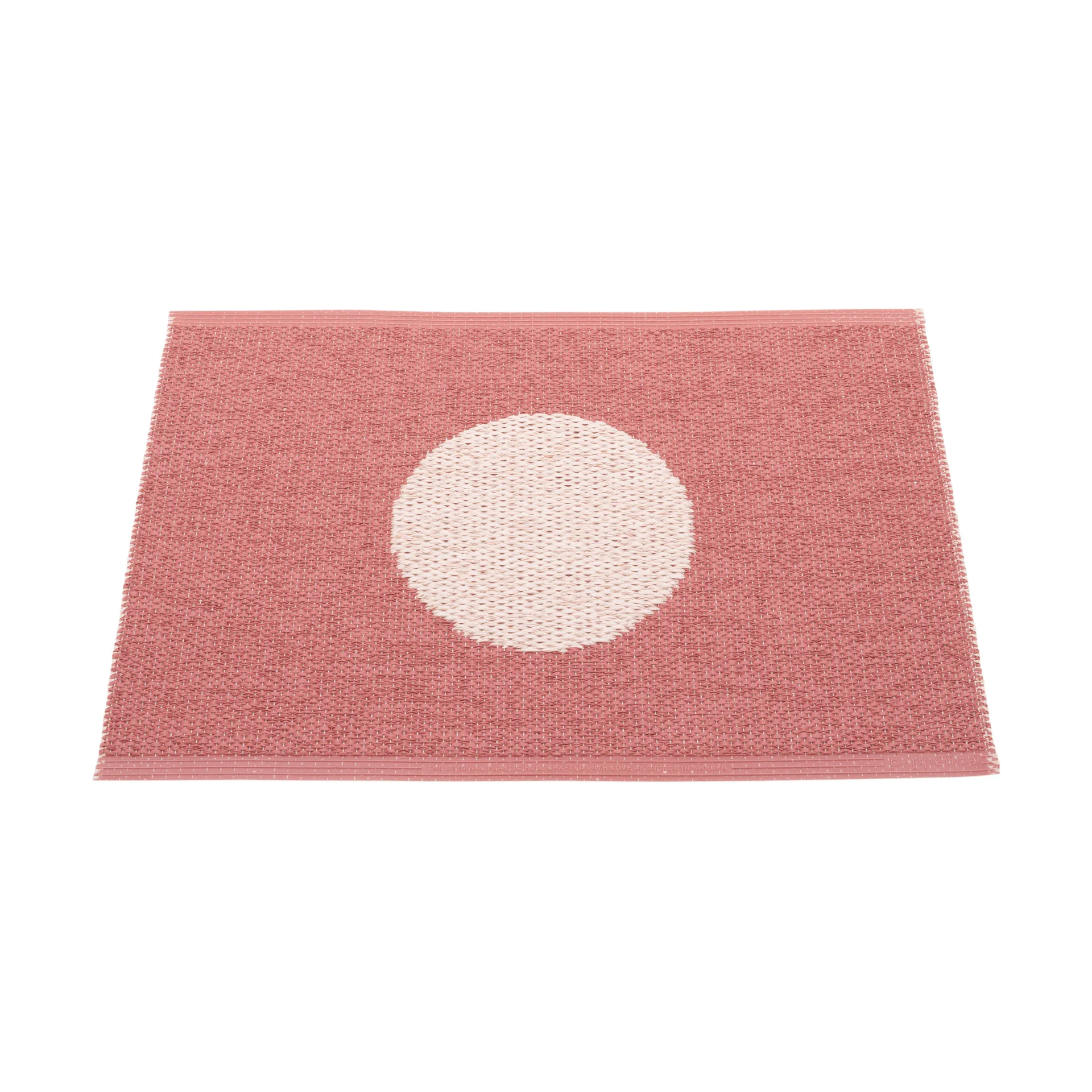 Vera Pop teppe, Blush-perle rosa 70x50 cm Pappelina