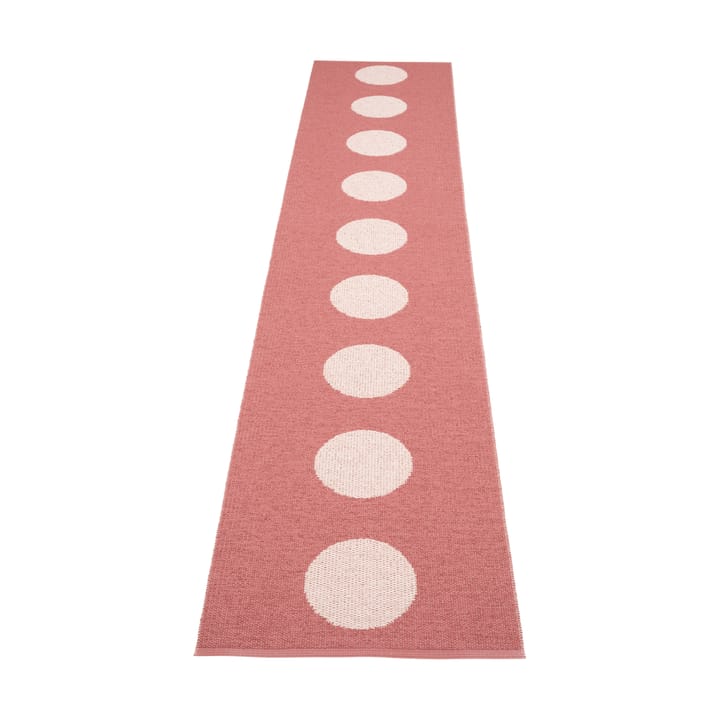 Vera Pop teppe - Blush-perlerosa 360x70 cm - Pappelina