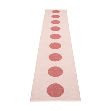 Vera Pop teppe - Blush-perlerosa 360x70 cm - Pappelina
