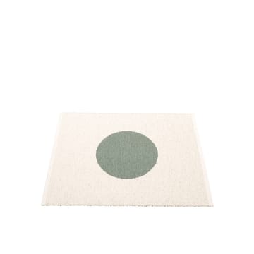 Vera small one teppe - army/vanilje, 70x90 cm - Pappelina