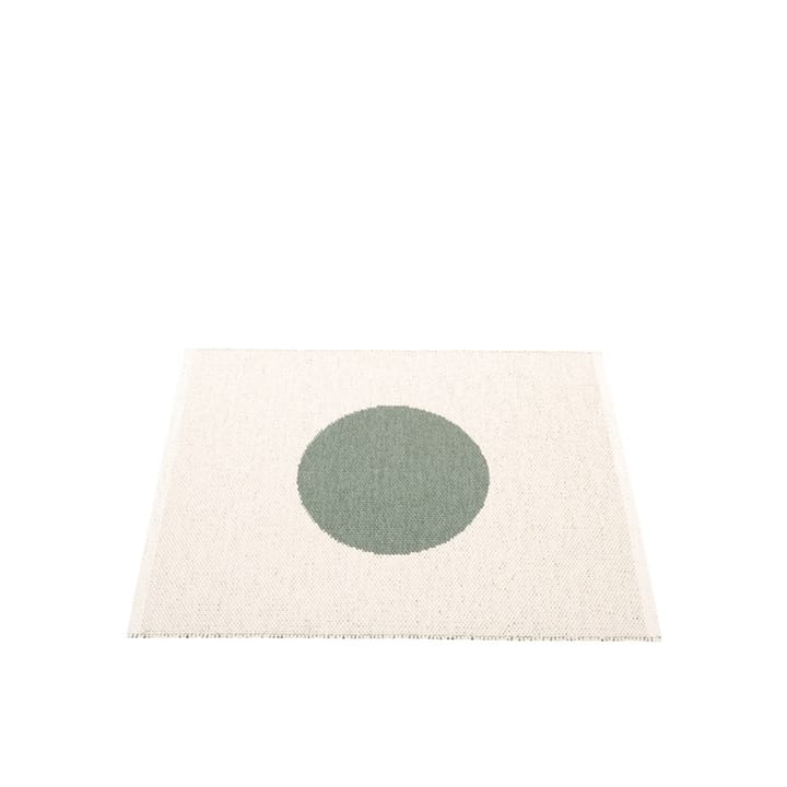 Vera small one teppe, army/vanilje, 70x90 cm Pappelina