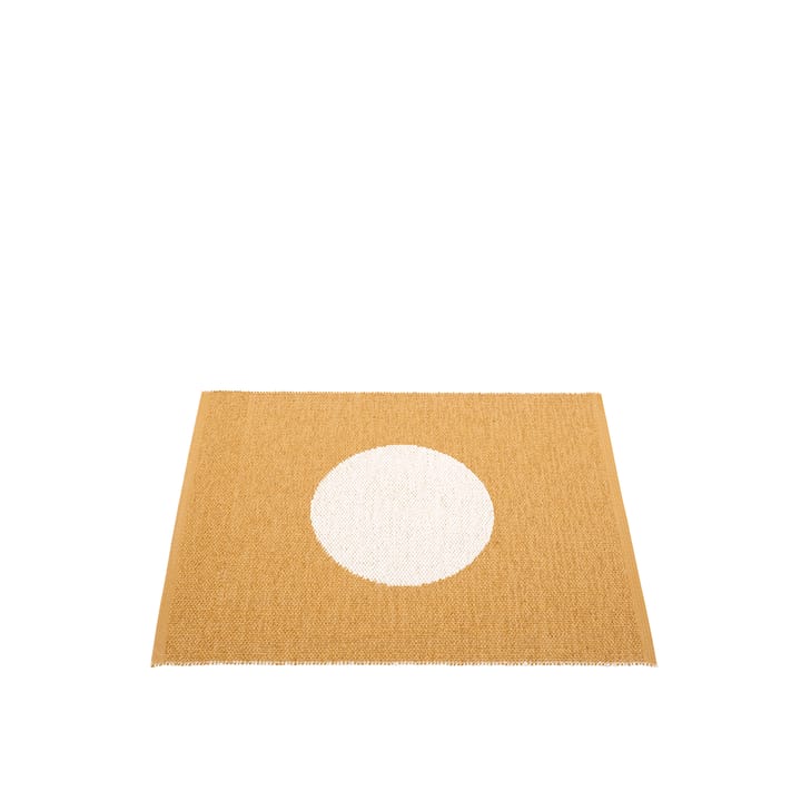 Vera small one teppe - okker/vanilje, 70x90 cm - Pappelina