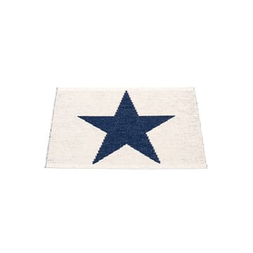 Viggo one dørmatte - dark blue/vanilje - Pappelina