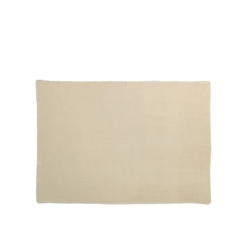 Ylva pledd - ochre/cream - Pappelina