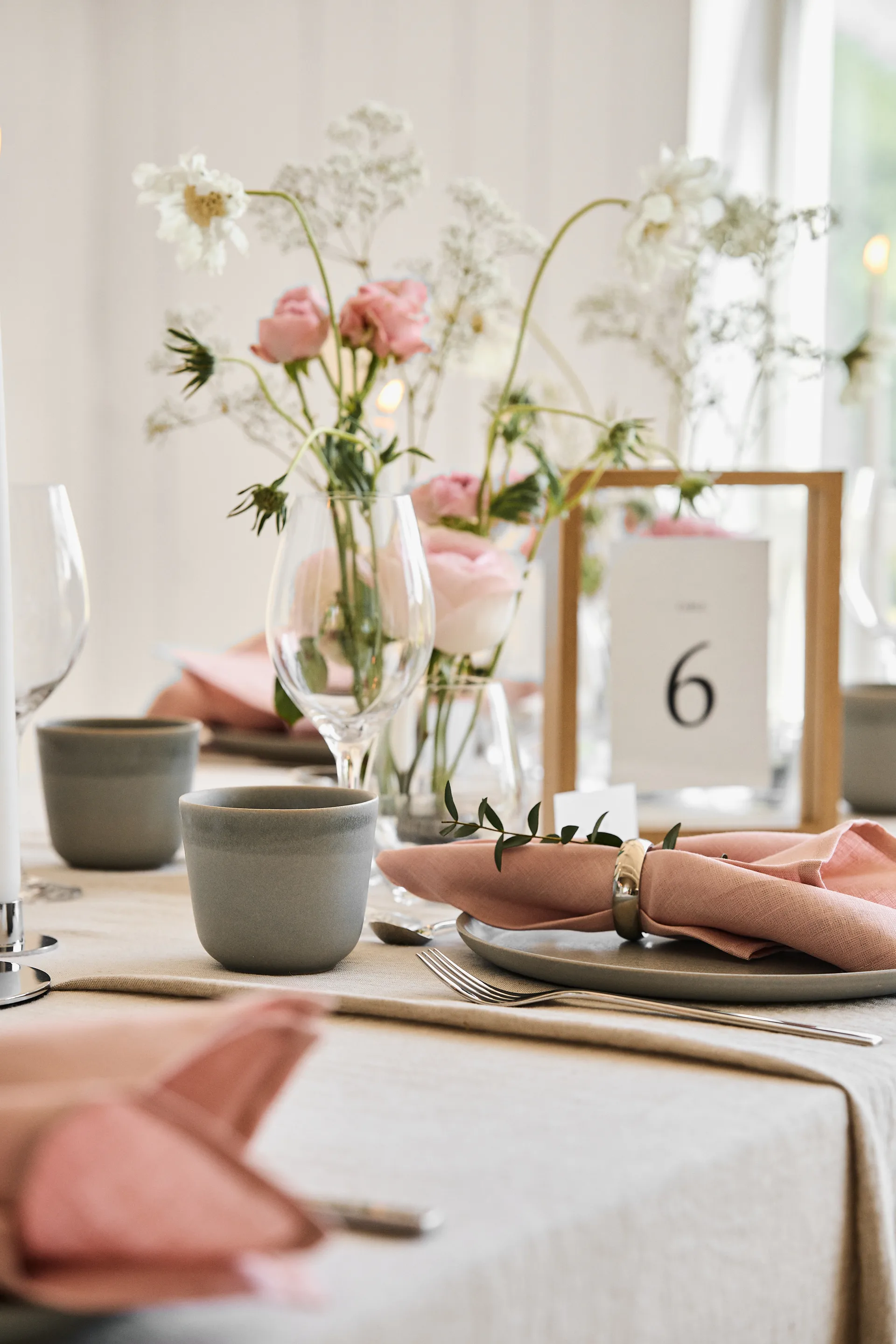 Morgon Grå tallerken Ø 24 cm 4-pakning, Grå Paradisverkstaden