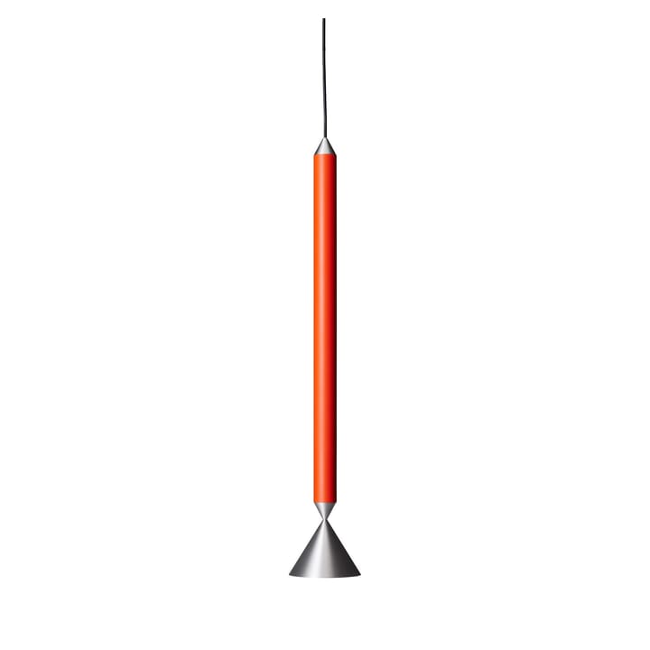 Apollo 59 taklampe - Red orange-aluminium - Pholc