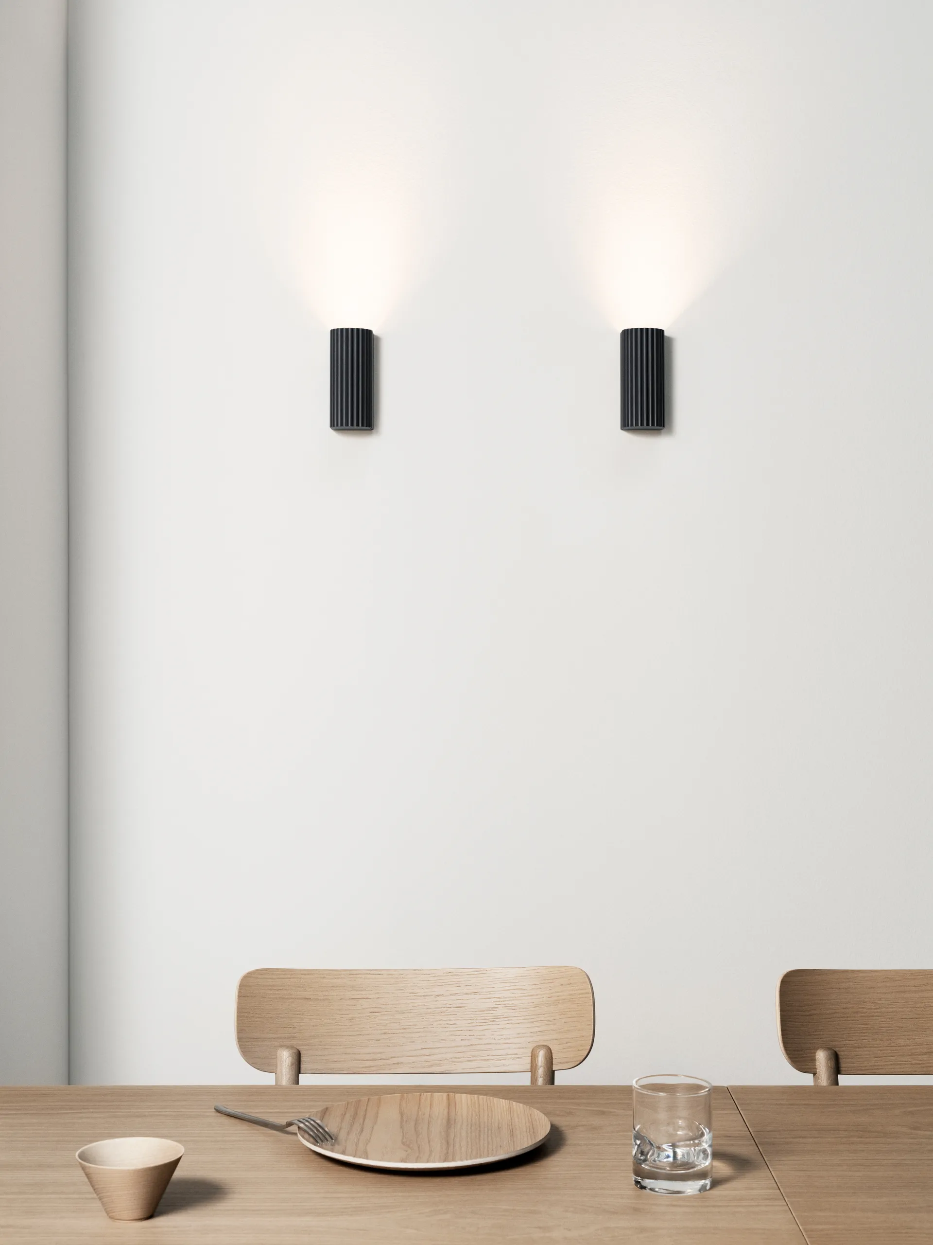 Donna 15 vegglampe, Chestnut Pholc