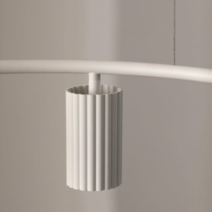 Donna Circle 60 taklampe, Linen Pholc