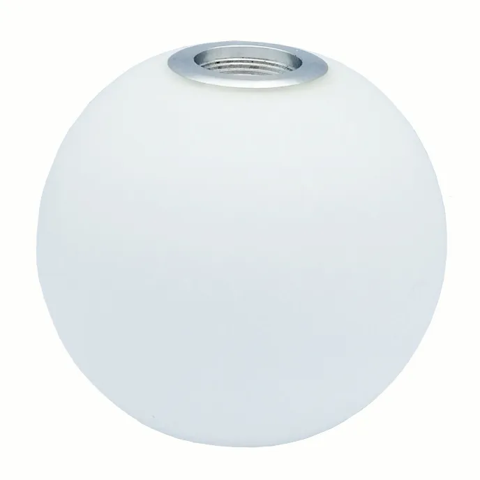 Mobil taklampe reservedeler glass - opalglass, gjenget åpning 2,5 cm - Pholc