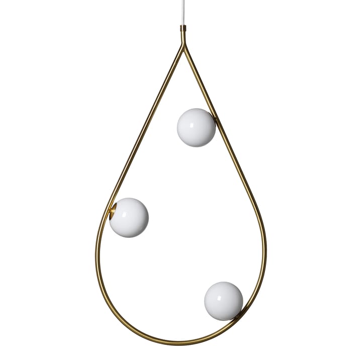 Pearls 80 taklampe - messing - Pholc