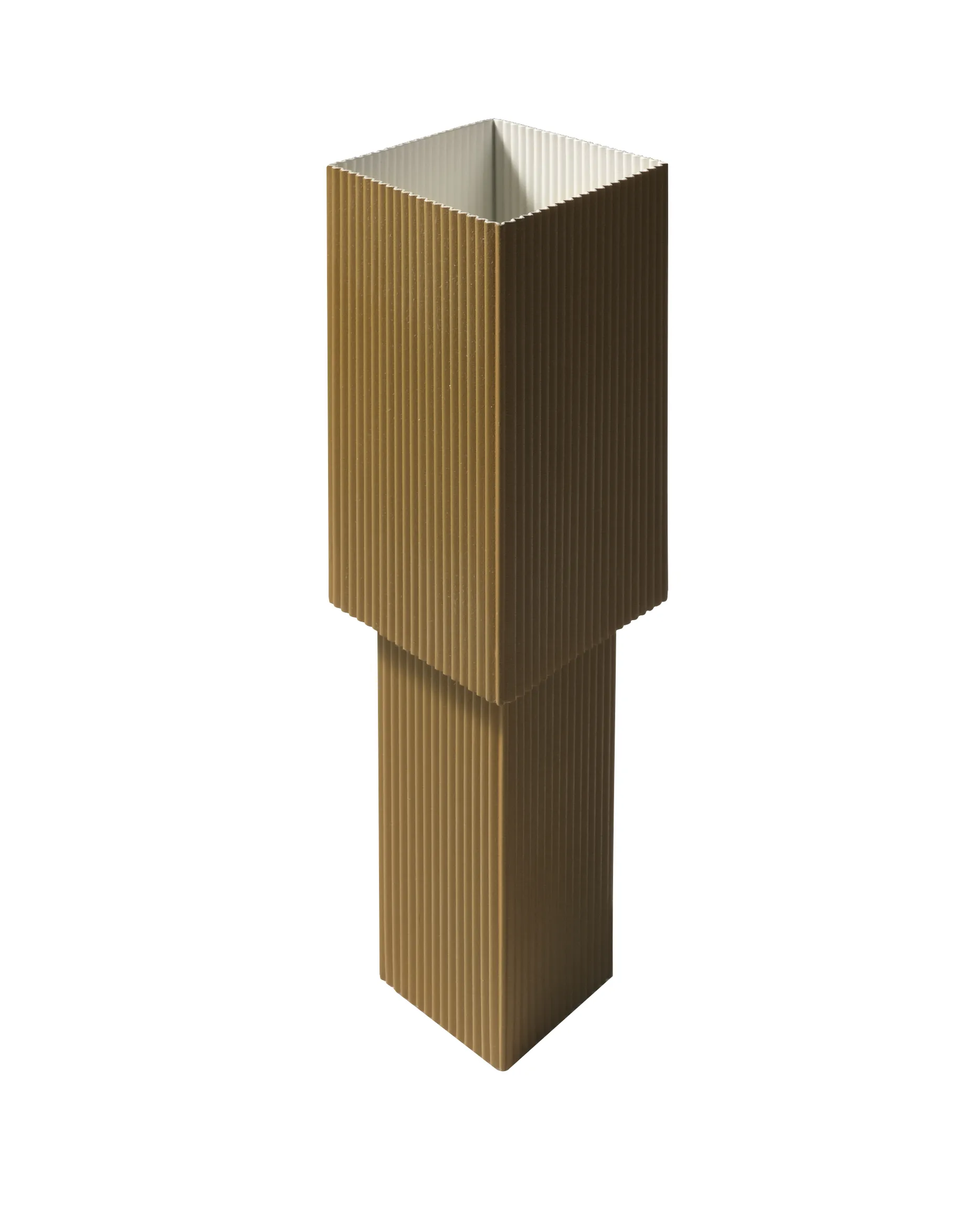 Romb Mini portable bordlampe 19 cm, Cumin Pholc