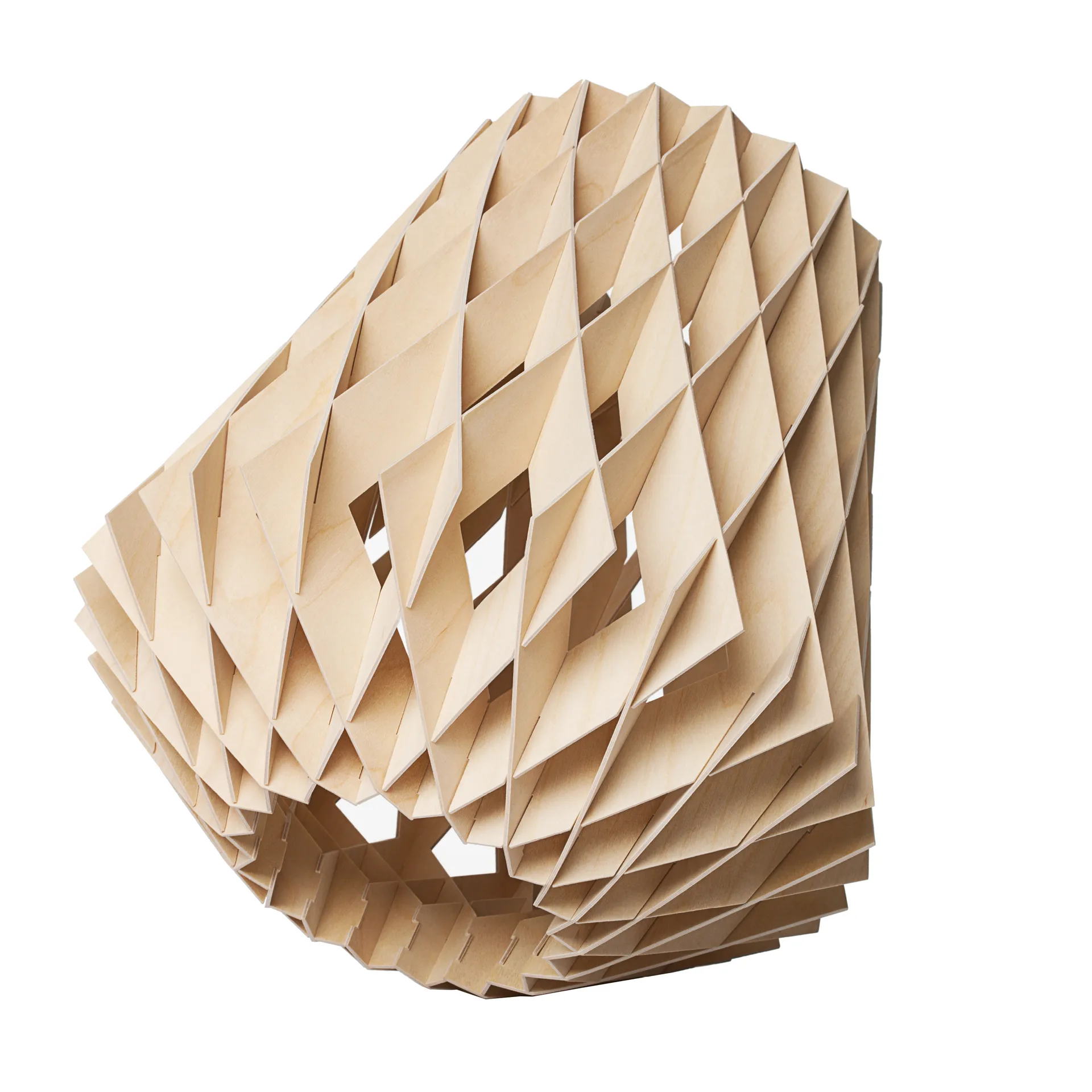 Pilke Signature gulvlampe Ø64 cm, Bjørk Pilke