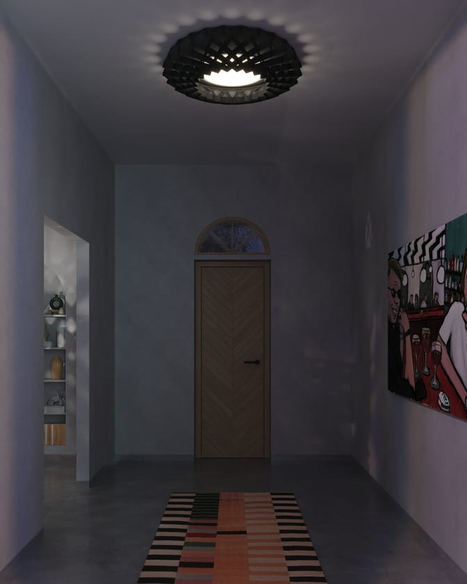 Pilke Signature plafond �Ø65 cm, Svart Pilke