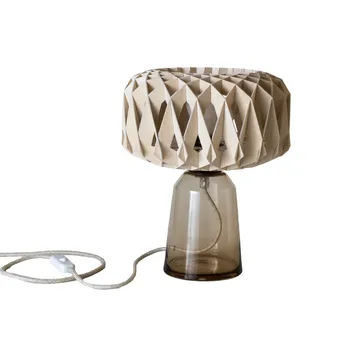 Signature 25 bordlampe - Amber-bjørk, Ø28x34 cm - Pilke