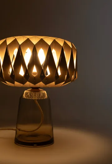 Signature 25 bordlampe - Amber-bjørk, Ø28x34 cm - Pilke