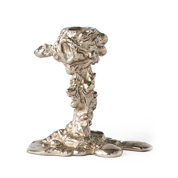 Drip lysestake S 14 cm - Sølv - POLSPOTTEN