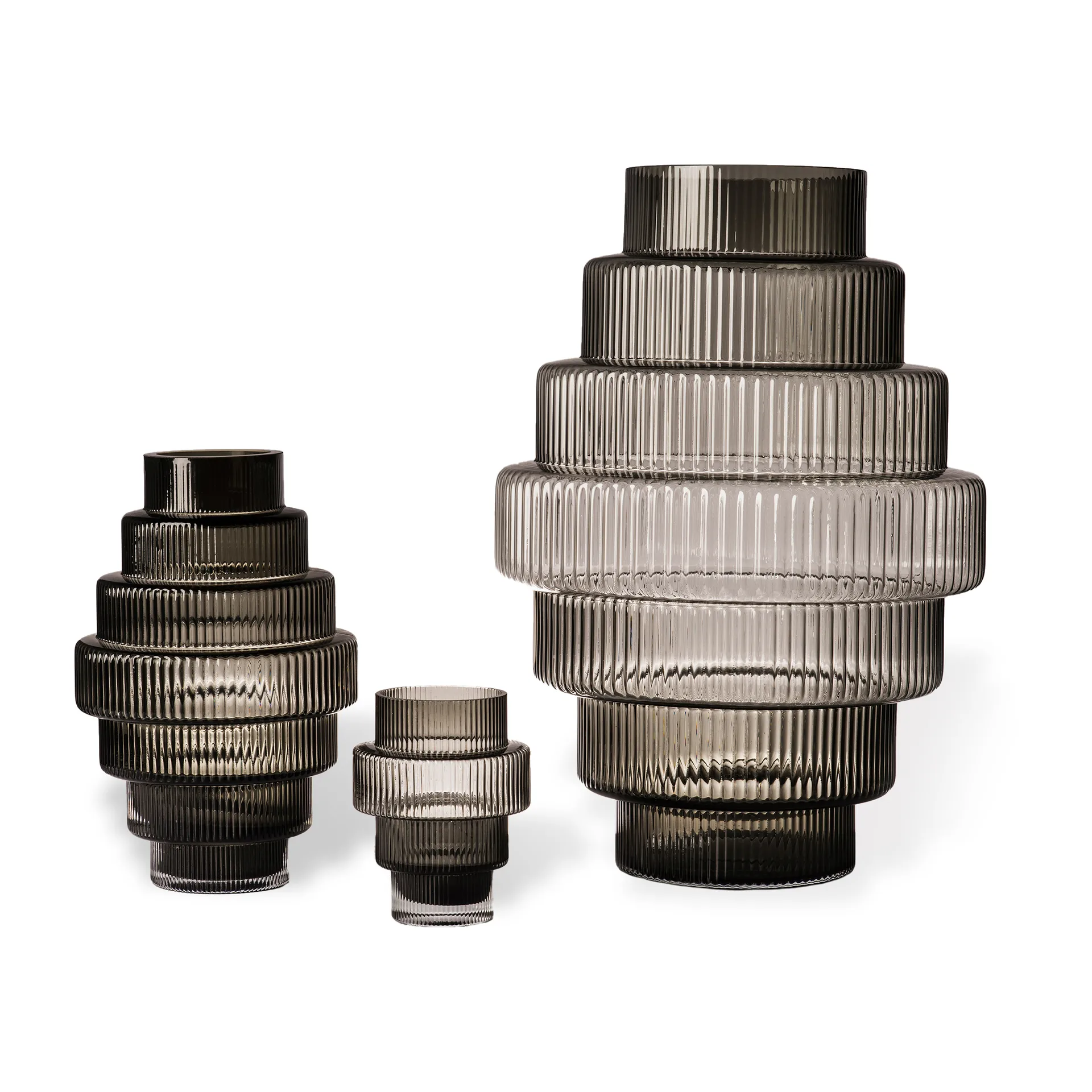 Steps lyslykt Ø 12 cm, Dark grey POLSPOTTEN