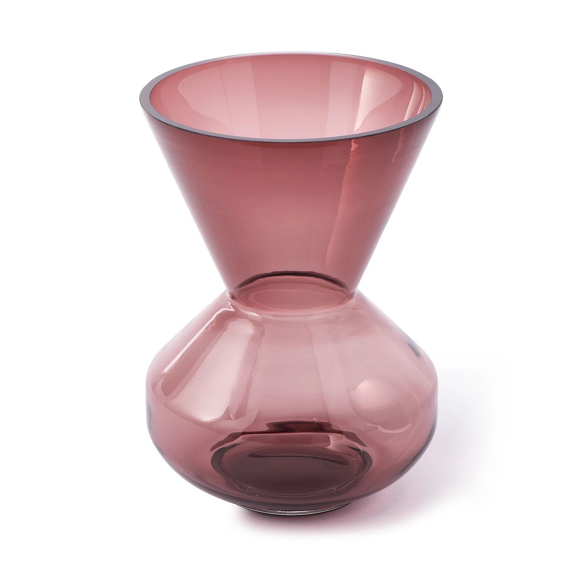Thick neck vase 40 cm, Rosa-lilla POLSPOTTEN